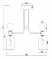 Потолочная люстра Freya Isla FR5094PL-05G