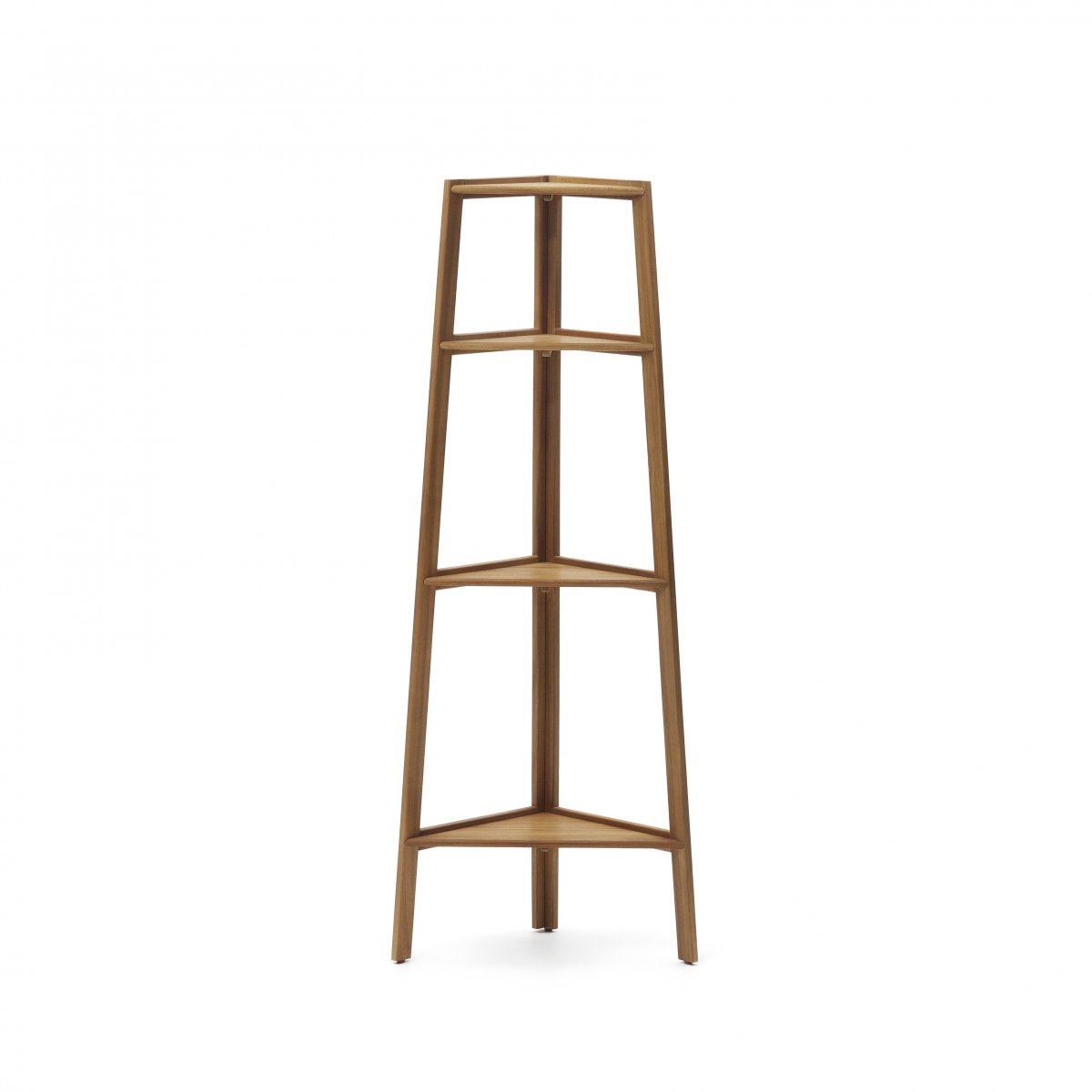 Victora Уличный стеллаж из массива акации 42 x 150 см