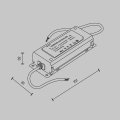 Блок питания с проводом Maytoni Power Supply Parity TRA130DR-100W