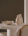 Macaire Поднос из керамики бежевого цвета Ø 37 x 34 см