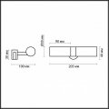 Светильник на штанге Odeon Light Izar 2446/2