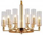 Подвесная люстра LUMINA DECO Donatti LDP 8011-12 F.GD