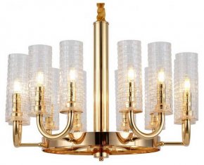 Подвесная люстра LUMINA DECO Donatti LDP 8011-12 F.GD