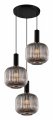 Подвесной светильник LUMINA DECO Gato LDP 1217-3 GY+BK