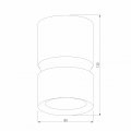 Накладной светильник Elektrostandard Kayo a064729