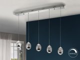 Подвесной светильник Rocio LED 5L хром