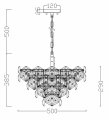 Подвесной светильник Freya Molly FR1004PL-09CH