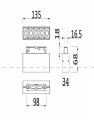 Накладной светильник Maytoni Points TR014-2-10W4K-W