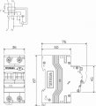 Дифференциальный автоматический выключатель 1P Werkel Дифференциальные автоматы W922P166