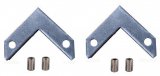 Соединитель профилей угловой Denkirs TR3090 TR3090-AL