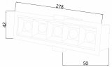 Встраиваемый светильник Favourite Roshni 3083-5C
