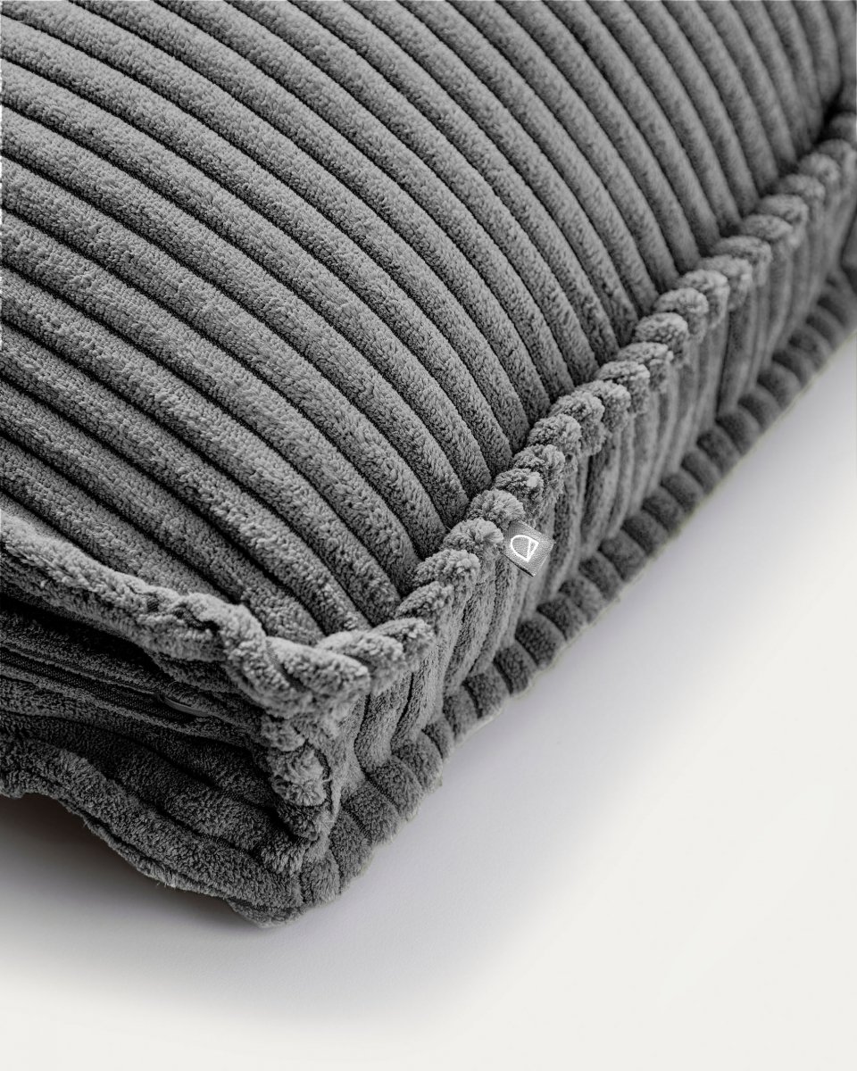 Подушка Blok 60x50см серая