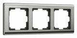 Рамка на 3 поста Werkel Metallic W0031602