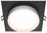Встраиваемый светильник Maytoni Hoop DL086-GX53-SQ-BW