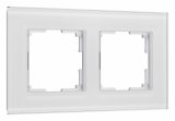 Рамка на 2 поста Werkel Senso белый soft-touch W0023101