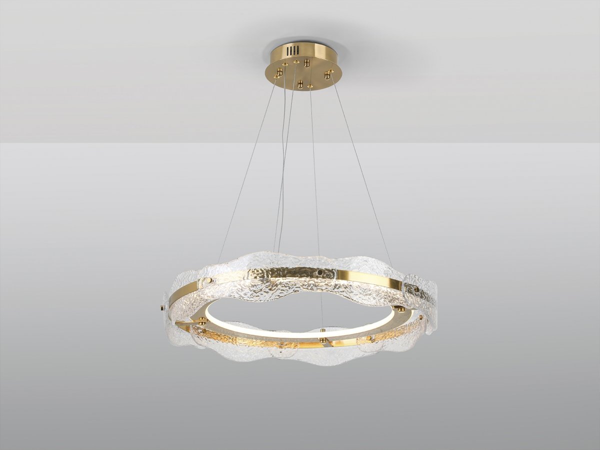 Люстра Lira Ø60 золотая DIM