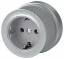 Розетка с заземлением и шторками Werkel WL19 WL19-10-02