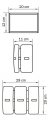 Накладной светильник Lightstar Lamella 801616
