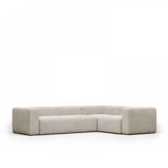 Угловой 4-х местный диван Blok 320 x 230 cm бежевый