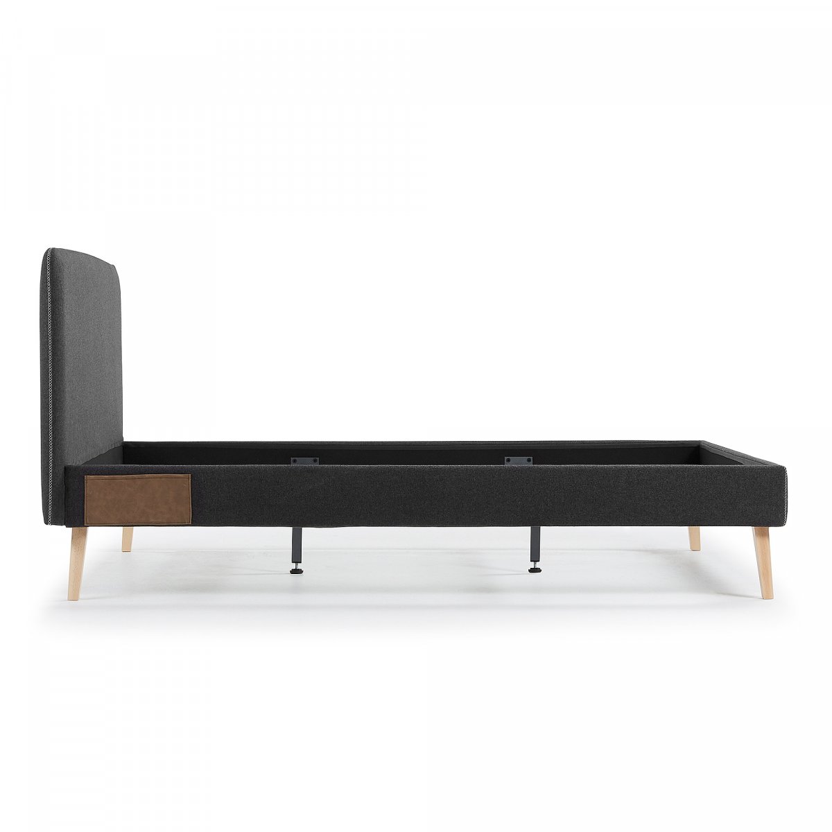 Кровать Lydia 150х190 графит