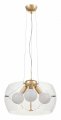 Подвесной светильник LUMINA DECO Globo LDP 6018-400 PR+F.GD