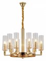 Подвесная люстра LUMINA DECO Donatti LDP 8011-12 F.GD