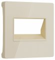 Накладка для розетки Ethernet RJ-45 Werkel Айвори акрил W1191143