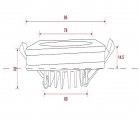 Встраиваемый светильник Maytoni Phanton DL303-L12W