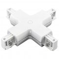 Соединитель с токопроводом X-образный для треков Lightstar Barra 504146