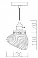 Подвесной светильник Imperiumloft Loft Sea Shell 40,57